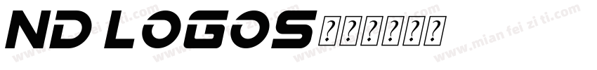 ND LOGOS字体转换